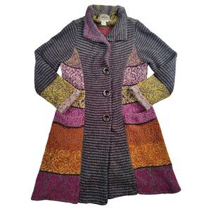 Anthropologie Curio Women's Cardigan Sweater with Collar Size L